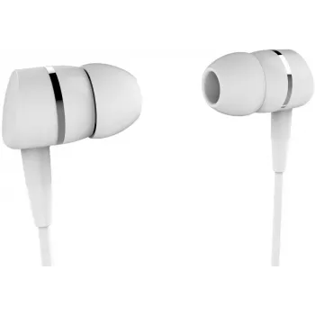 Auriculares intra-auriculares Vivanco Solidsound, brancos (VVEARSOLIDSOUNDW)