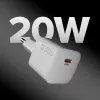 Carregador de parede USB-C PD SBS 20W - branco