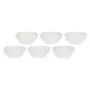 Conjunto de 6 taças de porcelana LA PORCELLANA BIANCA LUNIA 12 cm branco
