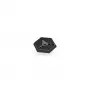 Placa de engate rápido hexagonal Manfrotto 030-14 para sistema RC0, alumínio, preta