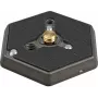 Manfrotto 130-38 placa de libertação rápida com parafuso de 3/8
