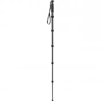 Monopé de fibra de carbono Gitzo GM2562T Traveler Series 2, 6 secções, altura máx. 142 cm, carga 12 kg, preto