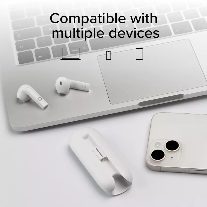 SBS Nu Blade auriculares True Wireless (TWS), branco (TEEARTWSBLADEBTW)