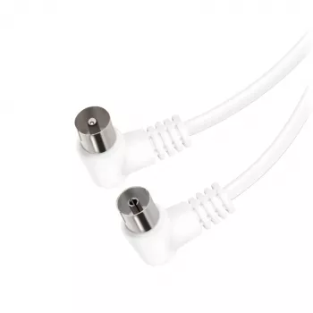 Vivanco Cabo de antena SAT 1,5 m Branco