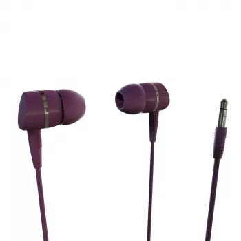 Auscultadores In-Ear com fio Vivanco VVEARSOLIDSOUNDR com ficha jack 3,5 mm, vermelho