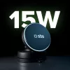 Suporte de automóvel SBS 360° MagSafe com carregamento sem fios 15W preto