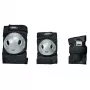 Proteções para patins SPOKEY Roces Extra Three Pack preto-cinzento tamanho L