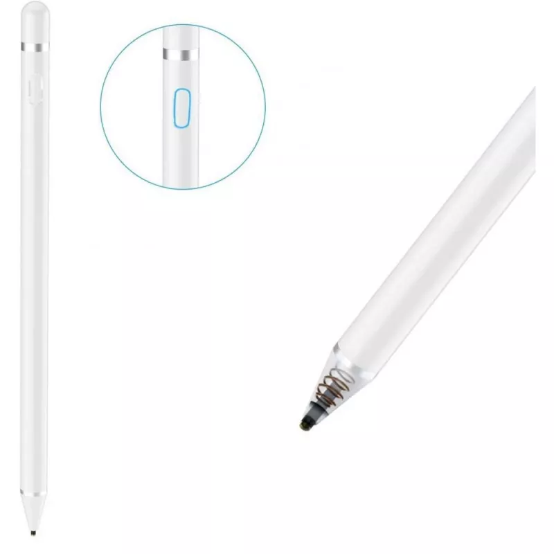 Caneta ativa Tech-Protect branca