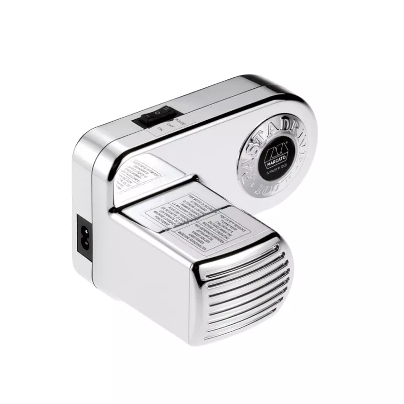 Motor Marcato Pastadrive 220V para Atlas 150, Ampia 150, Atlas 180 - motor elétrico de 100W para máquina de massa, cromado/ABS, CE