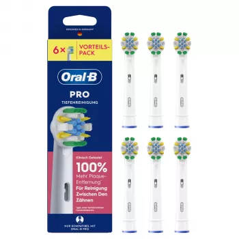 Cabeças de substituição Oral-B Pro Deep Clean, pack de 6