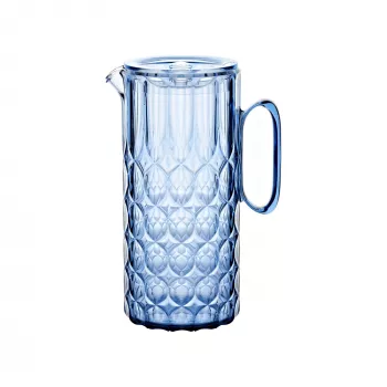 Jarra com tampa Guzzini VANITY azul denim 1,75 l plástico SAN sem BPA adequada a máquina de lavar loiça