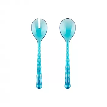 Talheres de salada Guzzini Vanity azul-mar