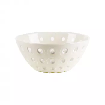 Travessa de servir Guzzini Le Murrine 25 cm madrepérola/branco/madrepérola