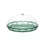 Conjunto de pratos de bolo com tampa Guzzini Vanity verde matcha