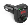 SBS TECARFM2USB Transmissor FM Bluetooth com Função Mãos-Livres e Carregamento USB Duplo