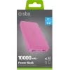 SBS TTBB10000FASTP Power bank 10000mAh, rosa
