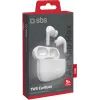 SBS Air Kab Max auriculares TWS com estojo de carregamento sem fios, branco (TEEARTWSPMAXBTW)