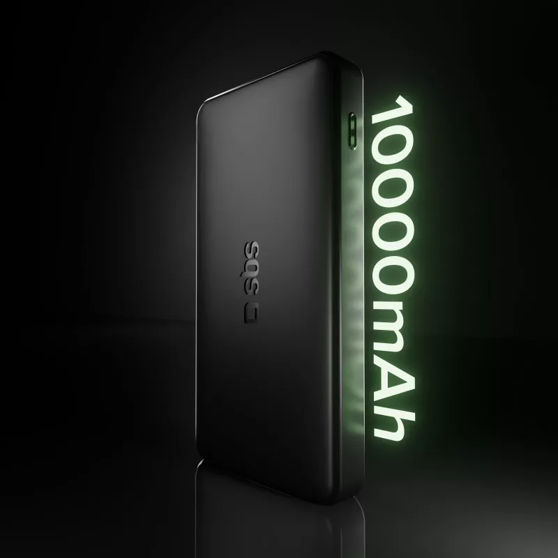 SBS TTBB10000FASTPD20K Powerbank 10000mAh Power Delivery 20W Preto