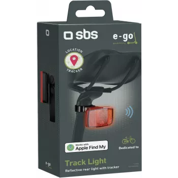 Refletor para bicicleta com localizador integrado SBS Find My (TEFINDBIKE)