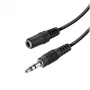 Vivanco VVAXJACK15MFK Cabo de Extensão de Áudio 3,5 mm 1,5 m Preto