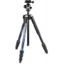 Manfrotto MKELMII4BL-BH Element MII Tripé de alumínio de 4 secções com cabeça de esfera, azul