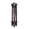 Manfrotto MKELMII4RD-BH Element MII Tripé de alumínio de 4 secções com cabeça de esfera, vermelho