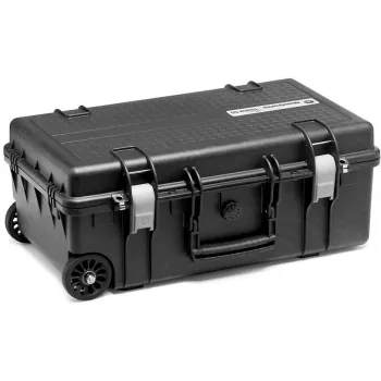Manfrotto Pro Light Reloader Tough H-55 Mala rígida para equipamento fotográfico, IP67 à prova de água e pó, fecho TSA, tamanho de bagagem de mão, preto