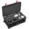 Manfrotto Pro Light Reloader Tough H-55 Mala rígida para equipamento fotográfico, IP67 à prova de água e pó, fecho TSA, tamanho de bagagem de mão, preto