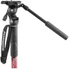 Manfrotto Element MII Monopé de vídeo com cabeça fluida 400 Series, alumínio (MVMELMIIA4LIVE)