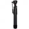 Manfrotto ONE kit de tripé de fibra de carbono com cabeça fluida 500X (MKONEC-500X)