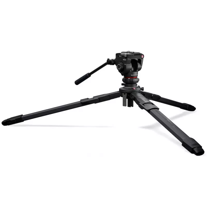 Manfrotto ONE kit de tripé de fibra de carbono com cabeça fluida 500X (MKONEC-500X)
