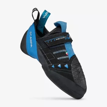 Scarpa Instinct VSR Sapato de escalada, EU 40, preto/azul