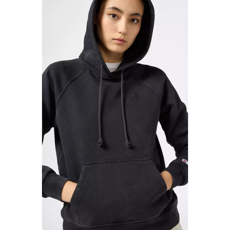 Champion Camisola com capuz para mulher preta 118160 KK001 tamanho L