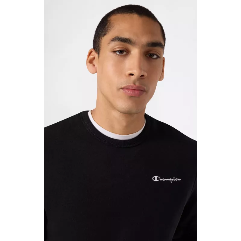 Champion Camisola de gola redonda para homem preta 221792 KK001 L
