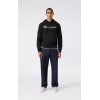 Champion Camisola com capuz para homem preta 221917 KK001 L