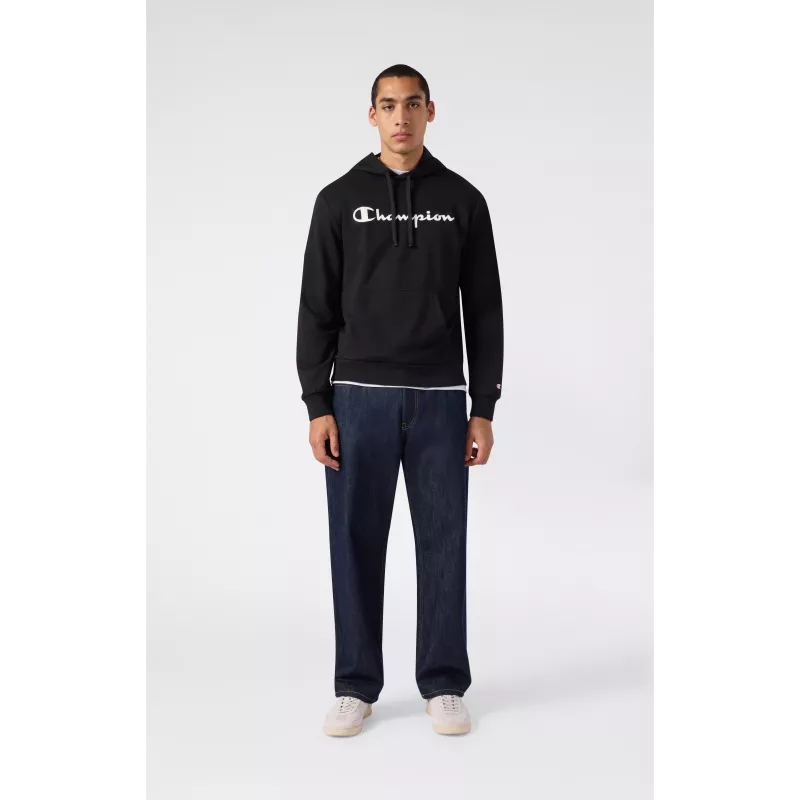 Champion Camisola com capuz para homem preta 221917 KK001 L