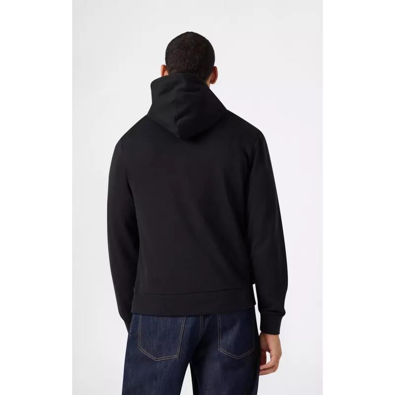 Champion Sweatshirt com capuz para homem, preto 221917 KK001, tamanho M