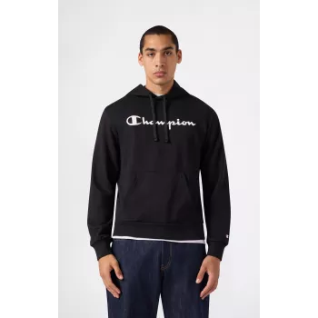 Champion Camisola com capuz para homem preta 221917 KK001 2XL