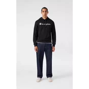 Champion Camisola com capuz para homem preta 221917 KK001 2XL