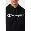 Champion Camisola com capuz para homem preta 221917 KK001 2XL
