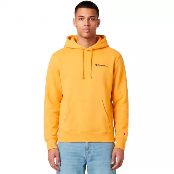 Sweatshirt com capuz Champion homem amarelo YS164 tamanho L
