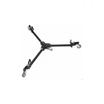Dolly de automóvel dobrável Manfrotto 181B com travões, carga de 25kg, alumínio