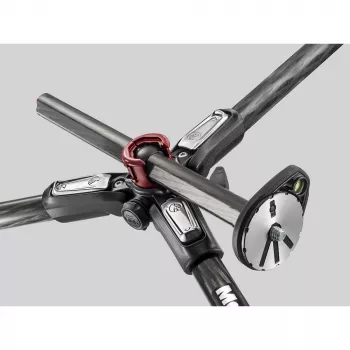 Tripé em fibra de carbono Manfrotto MT190CXPRO4 com 4 segmentos