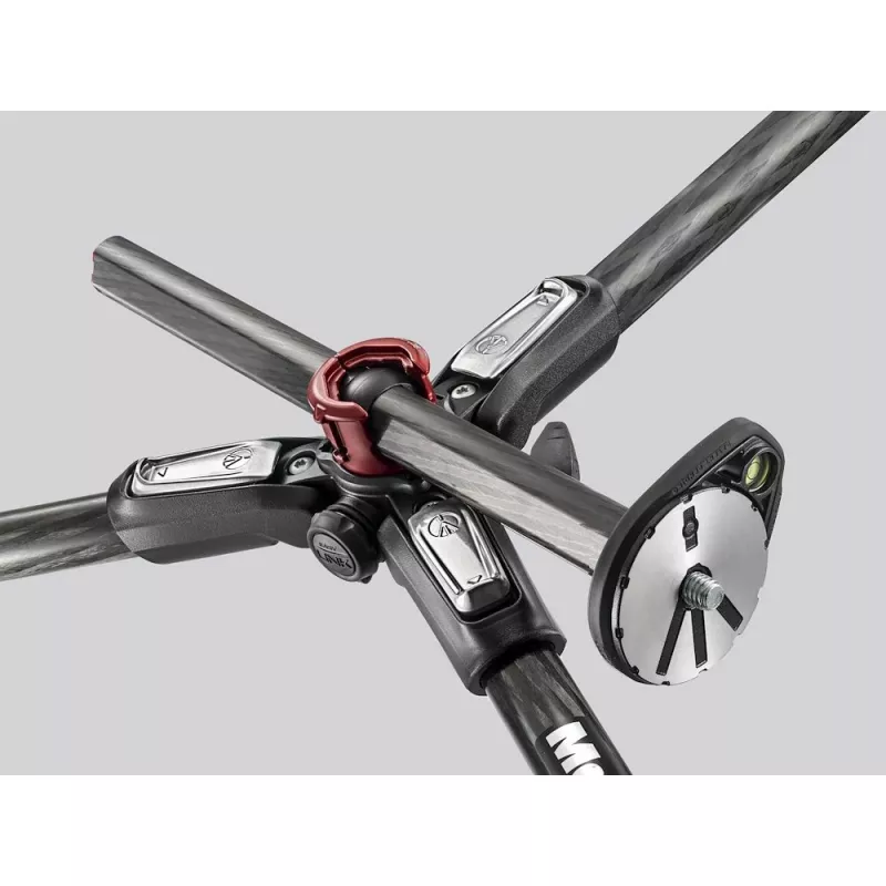Tripé em fibra de carbono Manfrotto MT190CXPRO4 com 4 segmentos