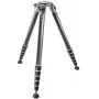 Tripé em fibra de carbono Gitzo GT5563GS Systematic Series 5 Carbon eXact, 6 segmentos de pernas, capacidade de 40 kg