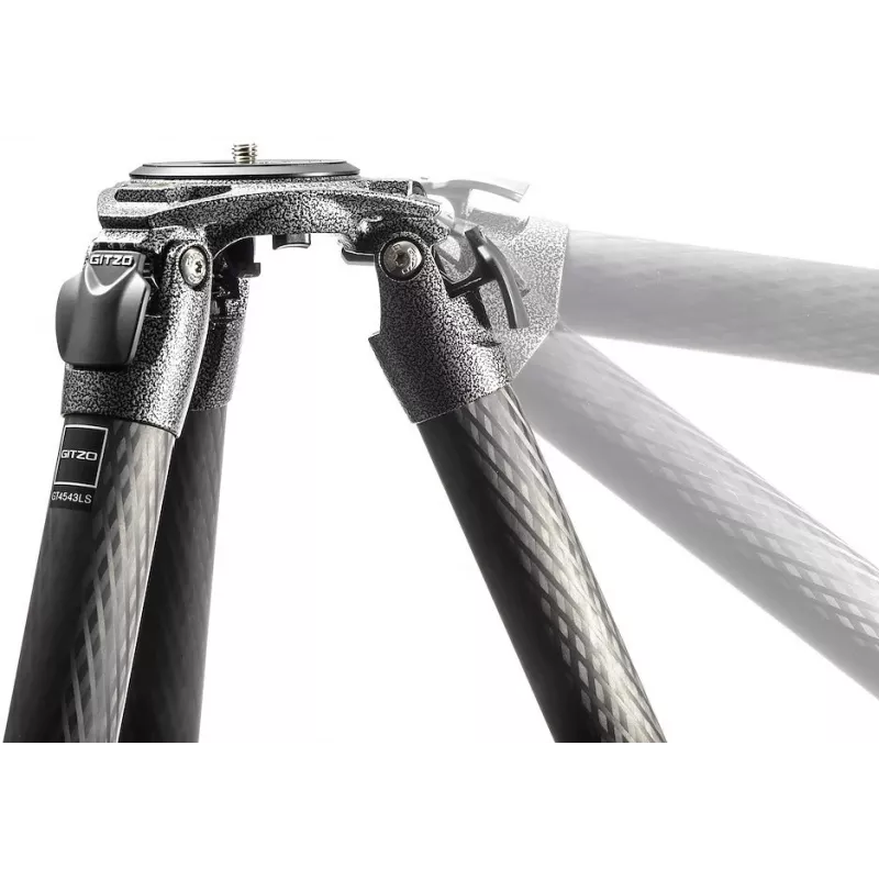 Tripé em fibra de carbono Gitzo GT5563GS Systematic Series 5 Carbon eXact, 6 segmentos de pernas, capacidade de 40 kg