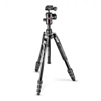 Tripé de viagem Manfrotto MKBFRTA4BK-BH Befree Advanced com cabeça de esfera, preto
