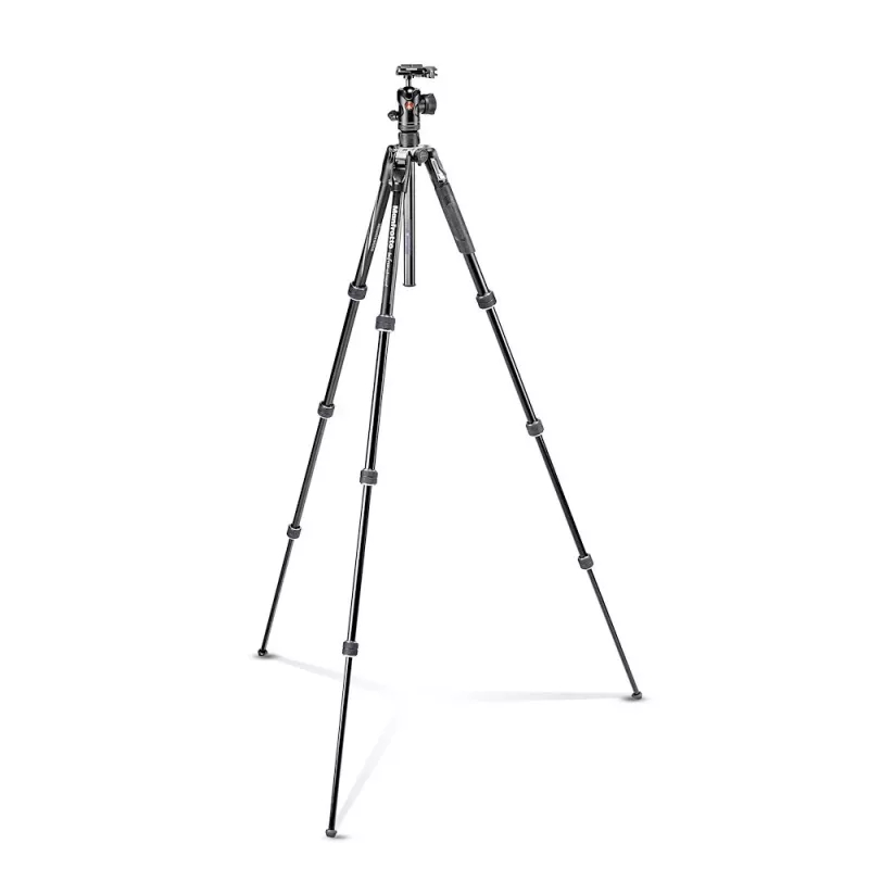Tripé de viagem Manfrotto MKBFRTA4BK-BH Befree Advanced com cabeça de esfera, preto