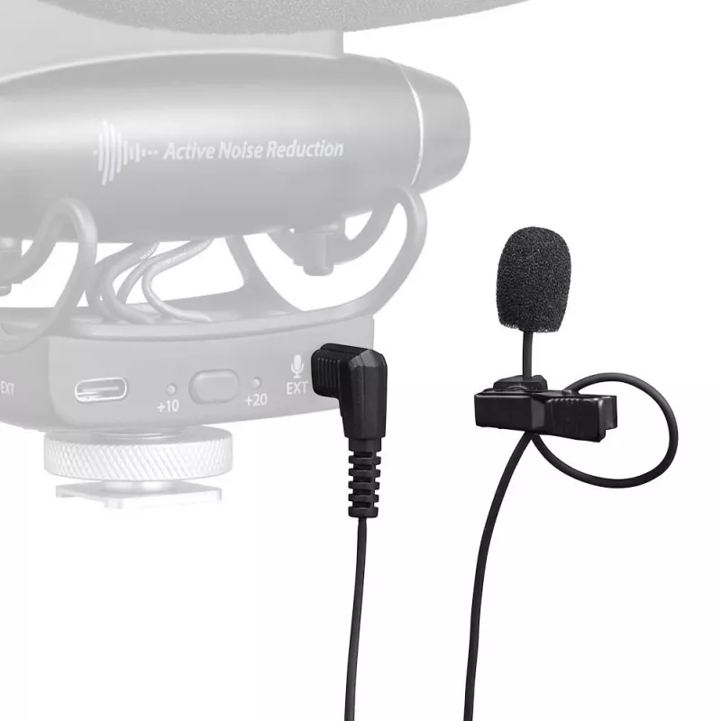 JOBY Wavo Lav PRO Microfone de lapela, preto (JB01718-BWW)