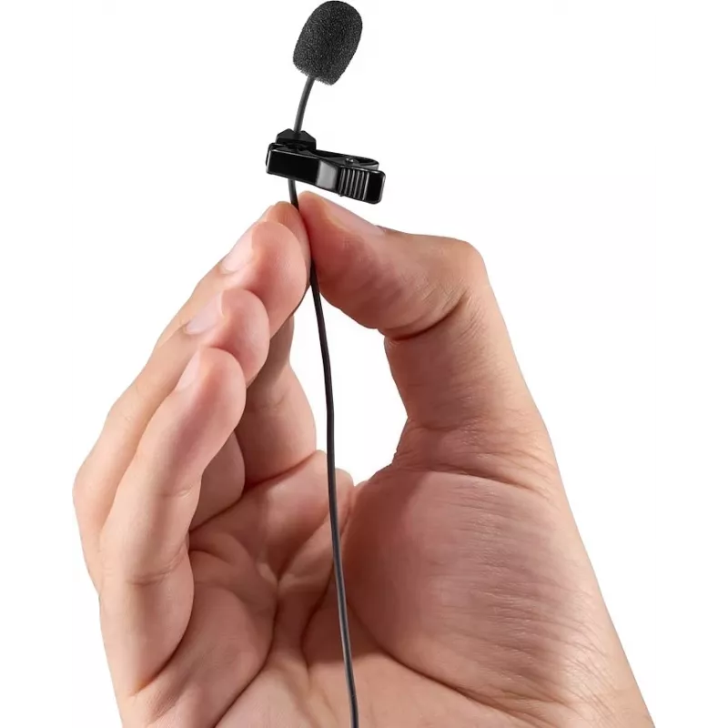 JOBY Wavo Lav PRO Microfone de lapela, preto (JB01718-BWW)